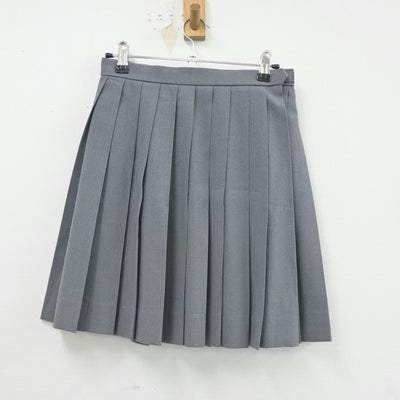 【中古】長野県 信明中学校 女子制服 3点（セーラー服・スカート）sf018015