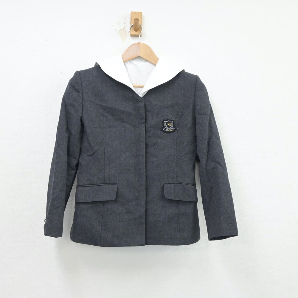 【中古】東京都 藤村女子中学校 女子制服 2点（セーラー服・ブレザー）sf018022