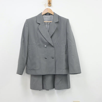 【中古】神奈川県 川和高等学校 女子制服 2点（ブレザー・スカート）sf018024