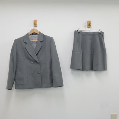 【中古】神奈川県 川和高等学校 女子制服 2点（ブレザー・スカート）sf018024