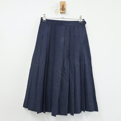 【中古】神奈川県 西中原中学校 女子制服 2点（ベスト・スカート）sf018025