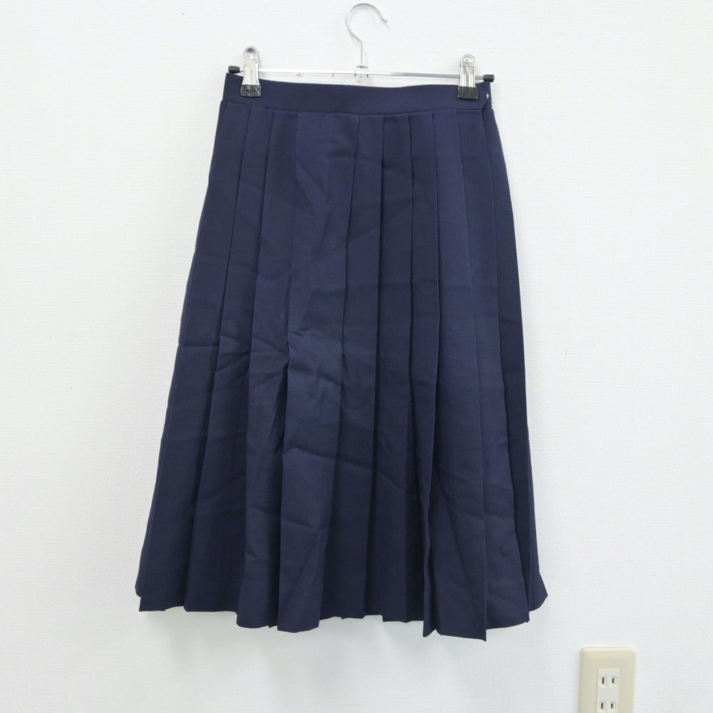 【中古】神奈川県 西中原中学校 女子制服 3点（ブレザー・ベスト・スカート）sf018028