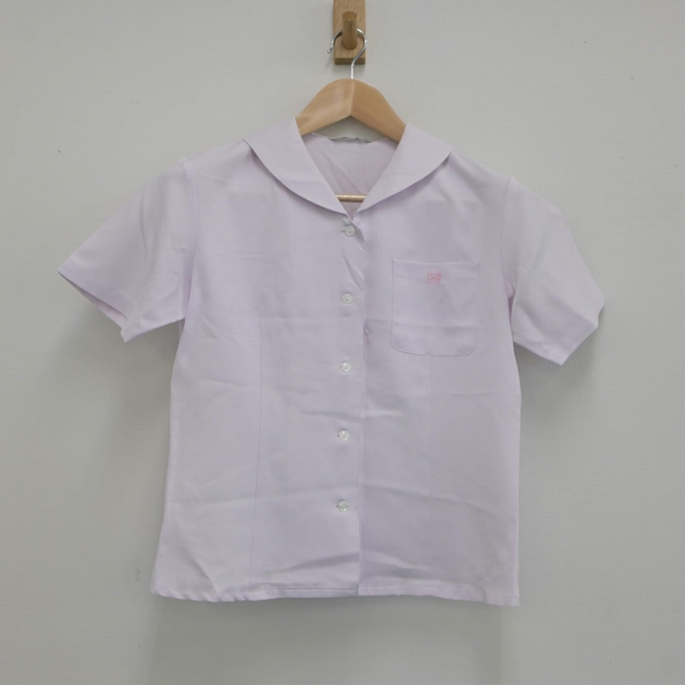 【中古】東京都 藤村女子中学校 女子制服 2点（シャツ）sf018031