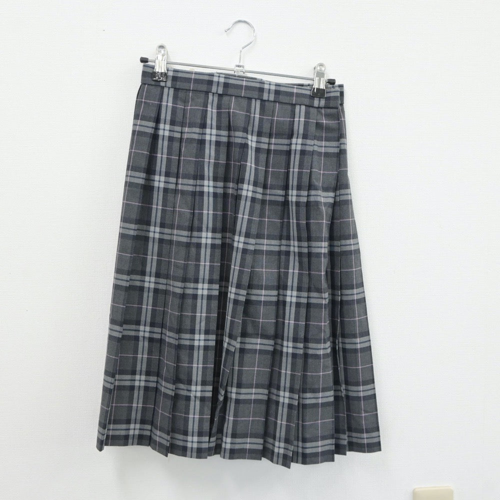 【中古】東京都 藤村女子中学校 女子制服 4点（シャツ・スカート）sf018032