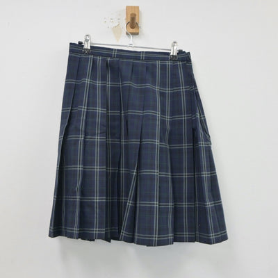 【中古】茨城県 高崎中学校 女子制服 2点（シャツ・スカート）sf018038