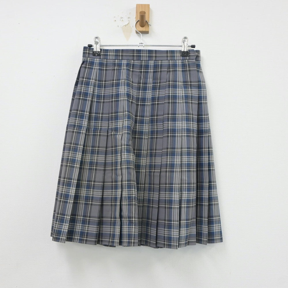 【中古】神奈川県 湘南学院高等学校 女子制服 4点（シャツ・ニットベスト・スカート）sf018040