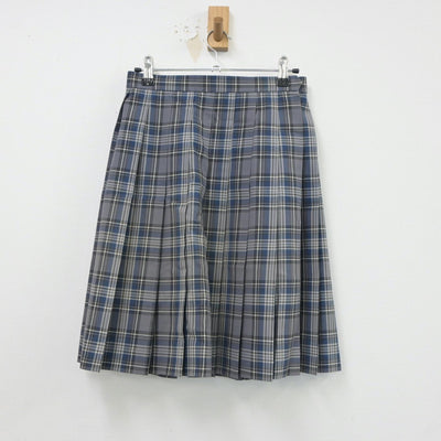 【中古】神奈川県 湘南学院高等学校 女子制服 4点（シャツ・ニットベスト・スカート）sf018040