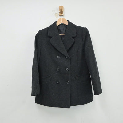 【中古】福岡県 九州国際大学附属高等学校 女子制服 1点（コート）sf018052