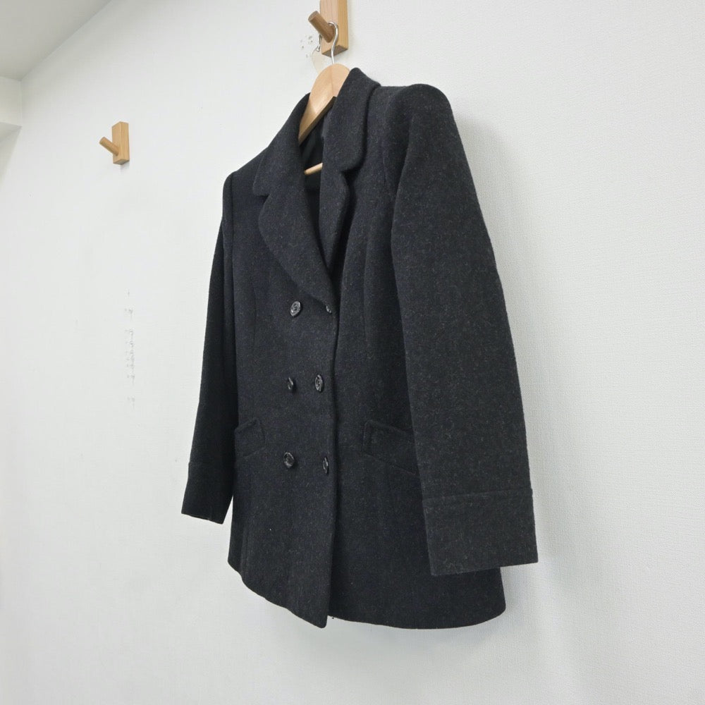 【中古】福岡県 九州国際大学附属高等学校 女子制服 1点（コート）sf018052