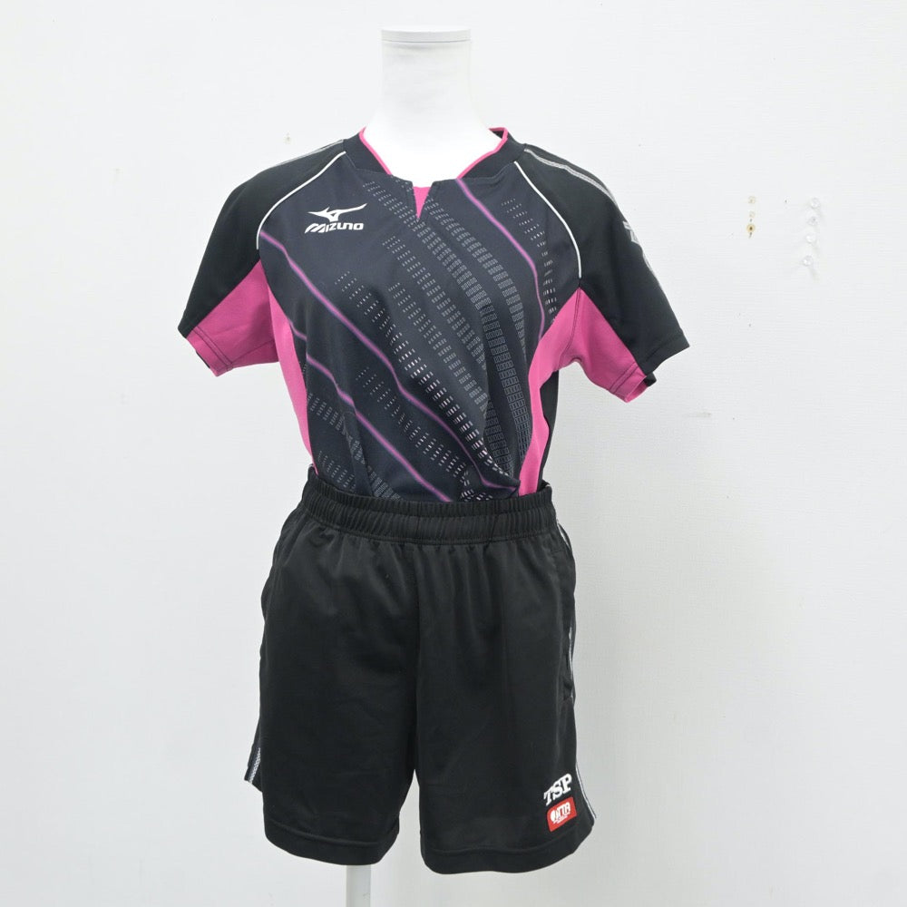 【中古】静岡県 三島南高等学校/卓球部ユニフォーム 女子制服 3点（部活ユニフォーム 上下）sf018066