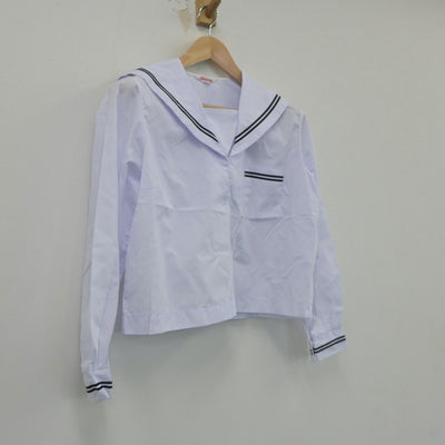 【中古】宮崎県 東郷学園中学校 女子制服 2点（セーラー服）sf018073