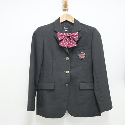 【中古】東京都 新渡戸文化中学校・高等学校 女子制服 3点（ブレザー・スカート）sf018076