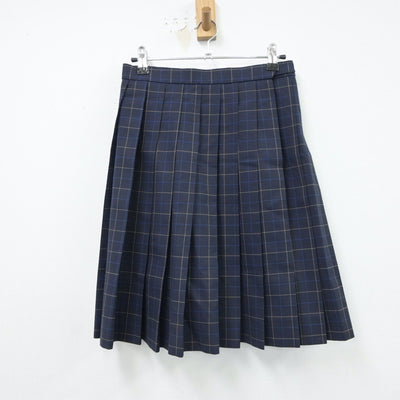 【中古】北海道 士幌高等学校 女子制服 2点（ブレザー・スカート）sf018079