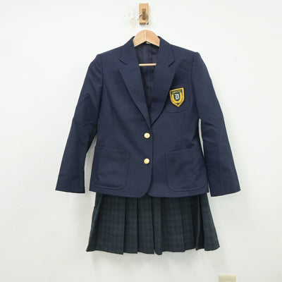 【中古】福岡県 第一薬科大学付属高等学校 女子制服 4点（ブレザー・スカート）sf018089