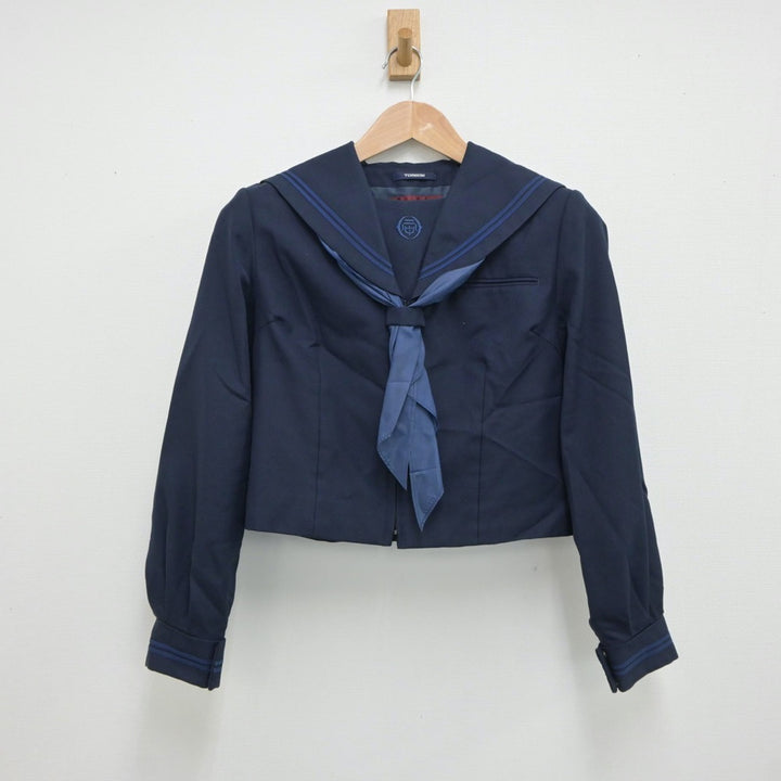 中古制服】東京都 鶴川第二中学校 女子制服 4点(セーラー服 中古制服】東京都 鶴川第二中学校 女子制服 4点(セーラー服