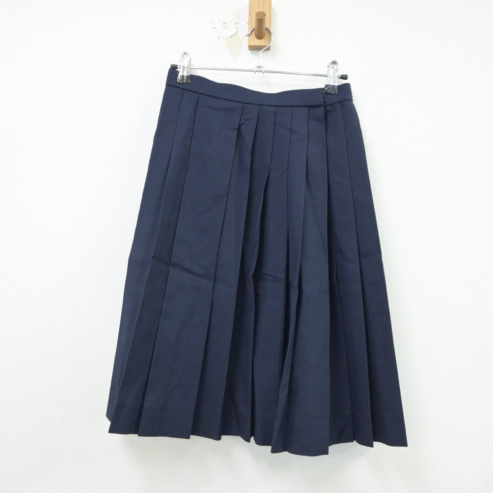 【中古】東京都 鶴川第二中学校 女子制服 4点（セーラー服・スカート）sf018094