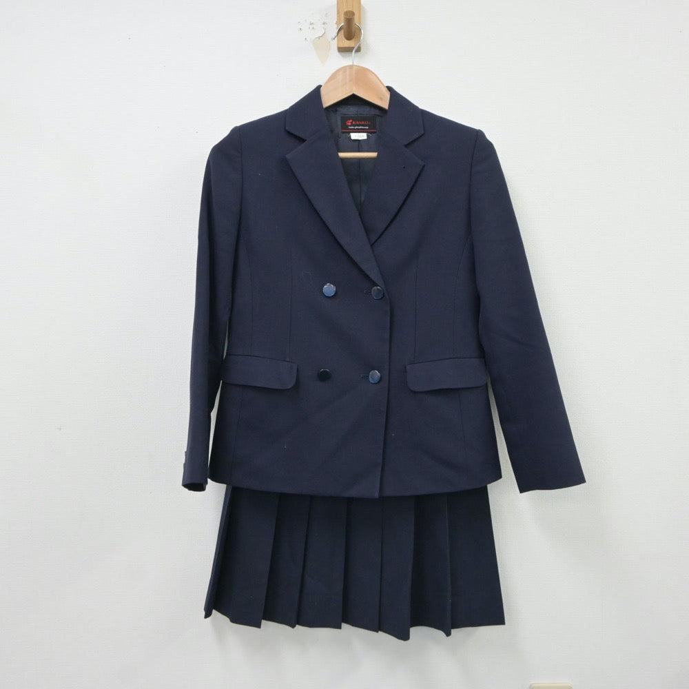 【中古】愛知県 名古屋商業高等学校 女子制服 4点（ブレザー・ニット・スカート）sf018105