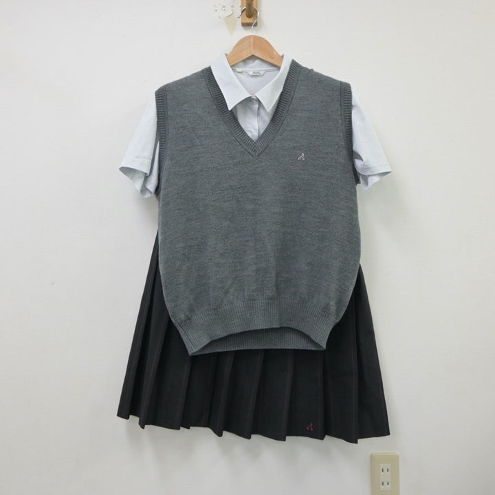 O980/T1205(中古)栃木県 小山北桜高校 女子制服9点 /指定/160A O980/T1205(中古)栃木県 小山北桜高校 女子制服9点 /指定/160A