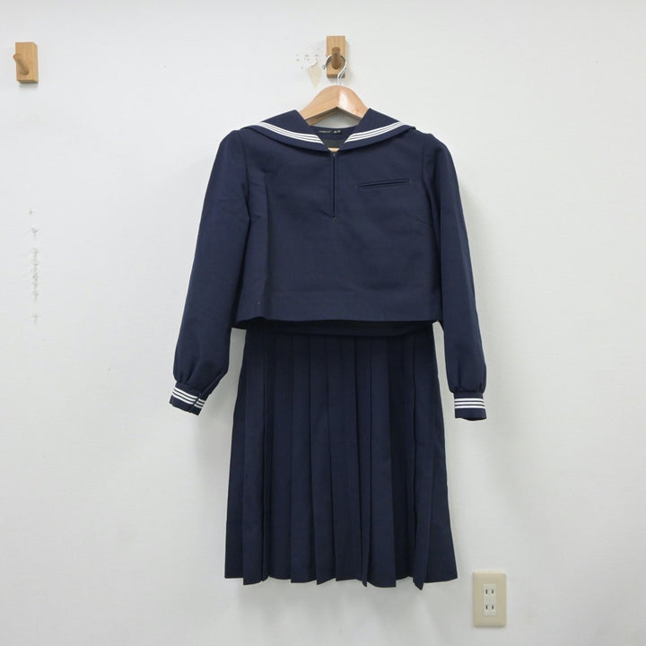 【中古制服】福岡県 修猷館高等学校 女子制服 2点（セーラー服・ジャンパースカート）sf018120【リサイクル学生服】 | 中古制服通販パレイド