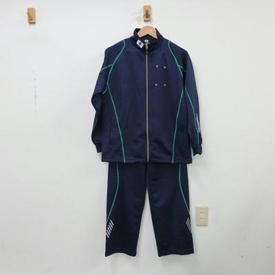 【中古】京都府 平安女学院高等学校 女子制服 2点（ジャージ 上・ジャージ 下）sf018121