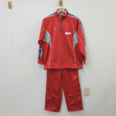 【中古】京都府 京都外大西高等学校 女子制服 2点（ジャージ 上・ジャージ 下）sf018122