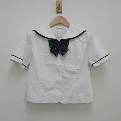 【中古】奈良県 奈良女子高等学校 女子制服 4点（シャツ・スカート）sf018128