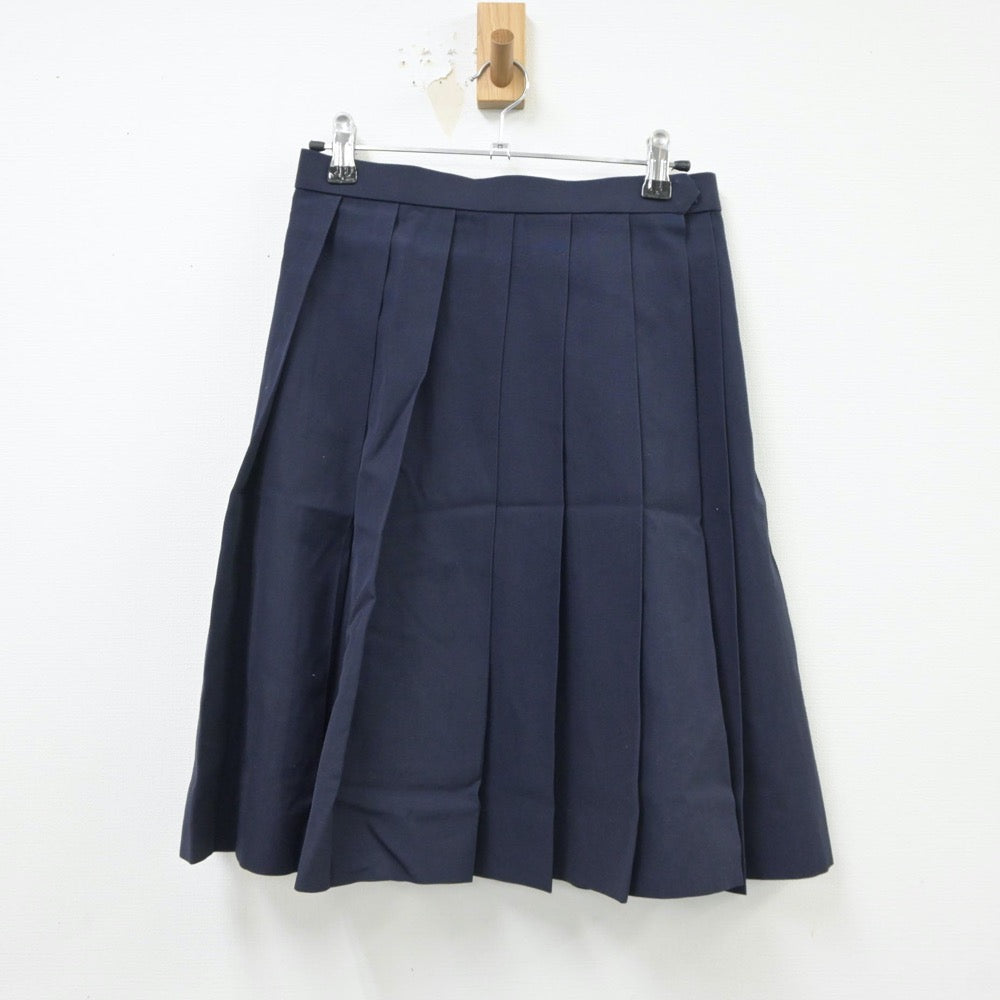 【中古】奈良県 奈良女子高等学校 女子制服 4点（シャツ・スカート）sf018128