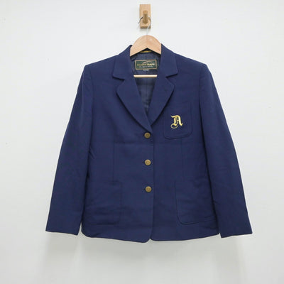 【中古】埼玉県 青木中学校 女子制服 2点（ブレザー・スカート）sf018136