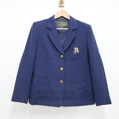 【中古】埼玉県 青木中学校 女子制服 2点（ブレザー・スカート）sf018137