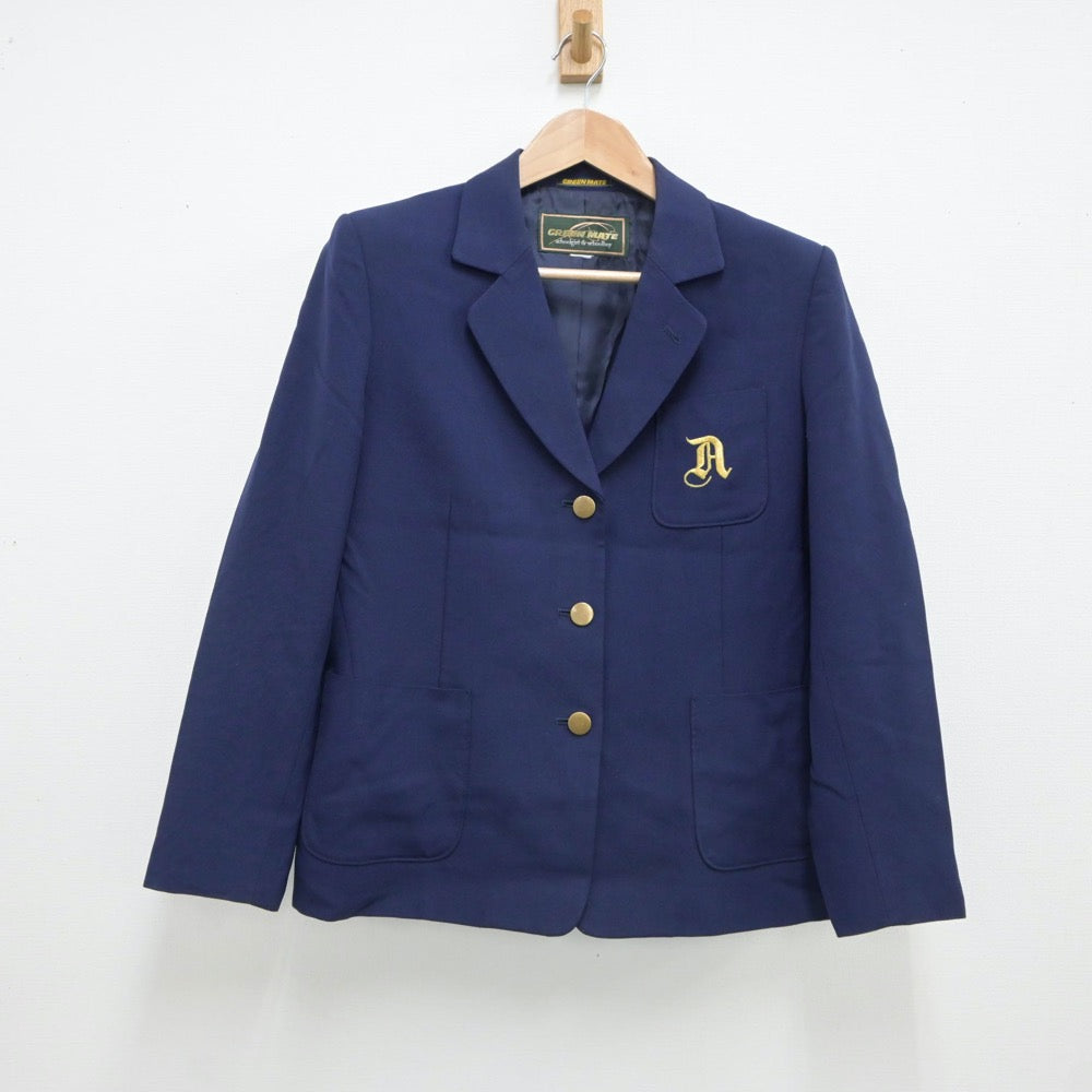 【中古】埼玉県 青木中学校 女子制服 2点（ブレザー・スカート）sf018138