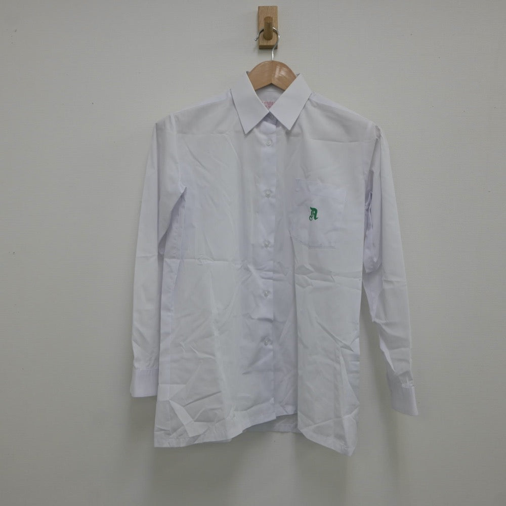 【中古】埼玉県 青木中学校 女子制服 2点（シャツ・スカート）sf018139