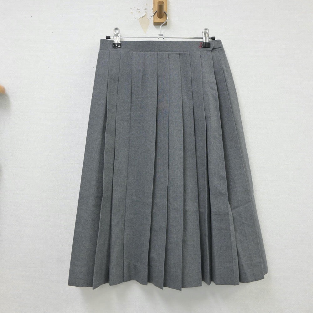 【中古】埼玉県 青木中学校 女子制服 2点（ベスト・スカート）sf018141