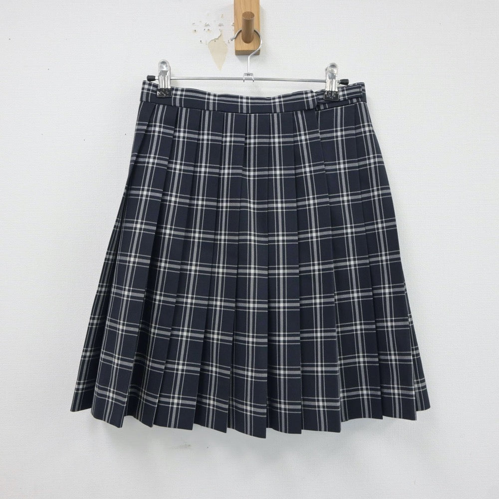 【中古】岡山県 西大寺高等学校 女子制服 2点（ニット・スカート）sf018152