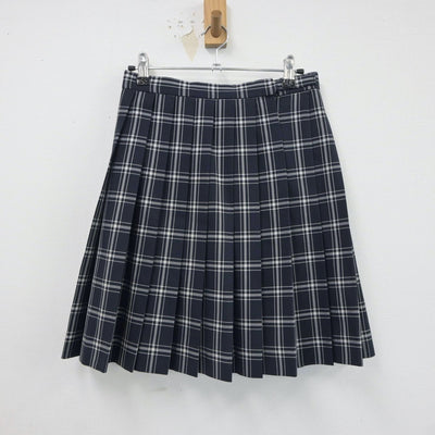 【中古】岡山県 西大寺高等学校 女子制服 2点（ニット・スカート）sf018152