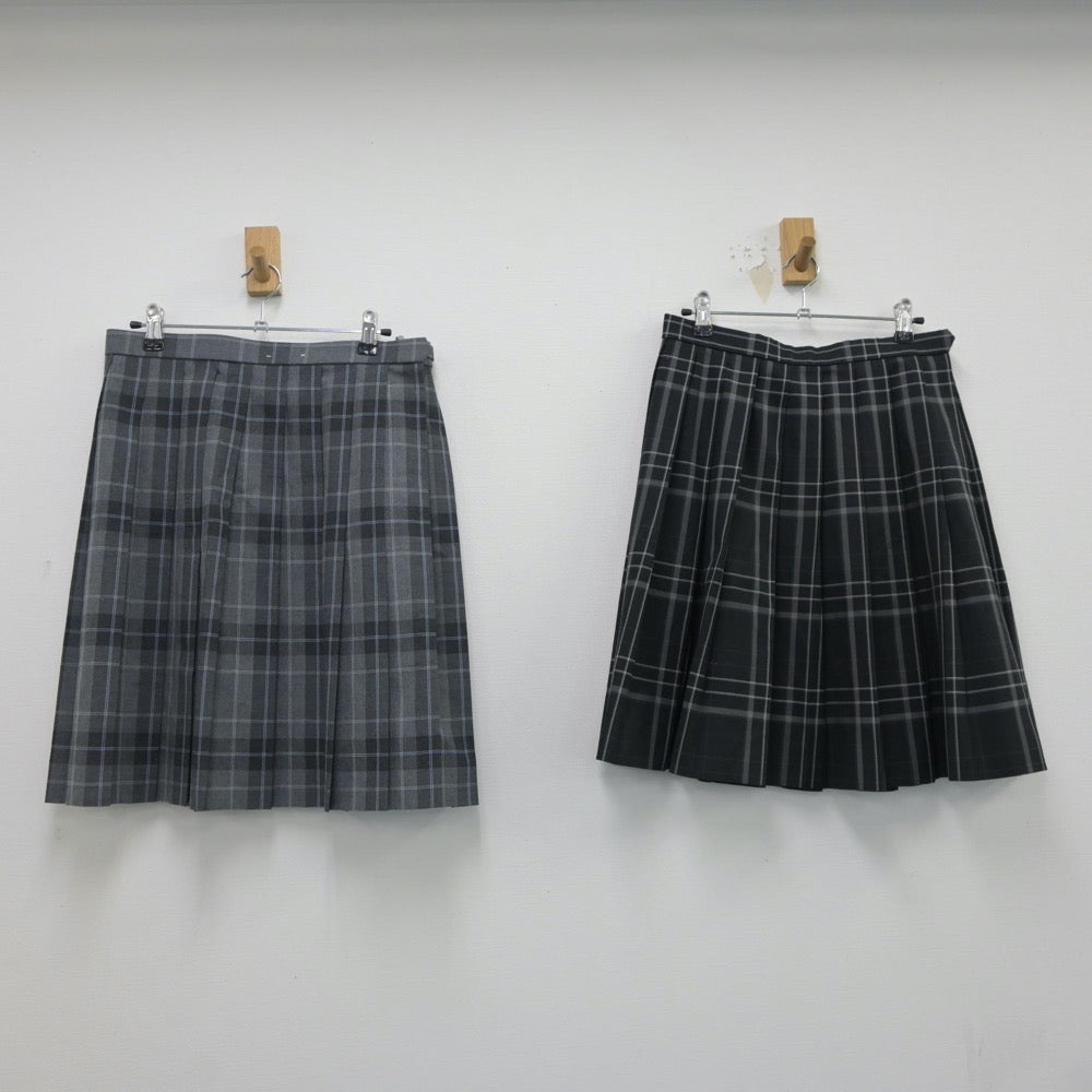 【中古】大阪府 大阪商業大学高等学校 女子制服 3点（ブレザー・スカート・スカート）sf018160