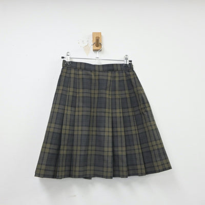 【中古】三重県 高田高等学校 女子制服 2点（シャツ・スカート）sf018169