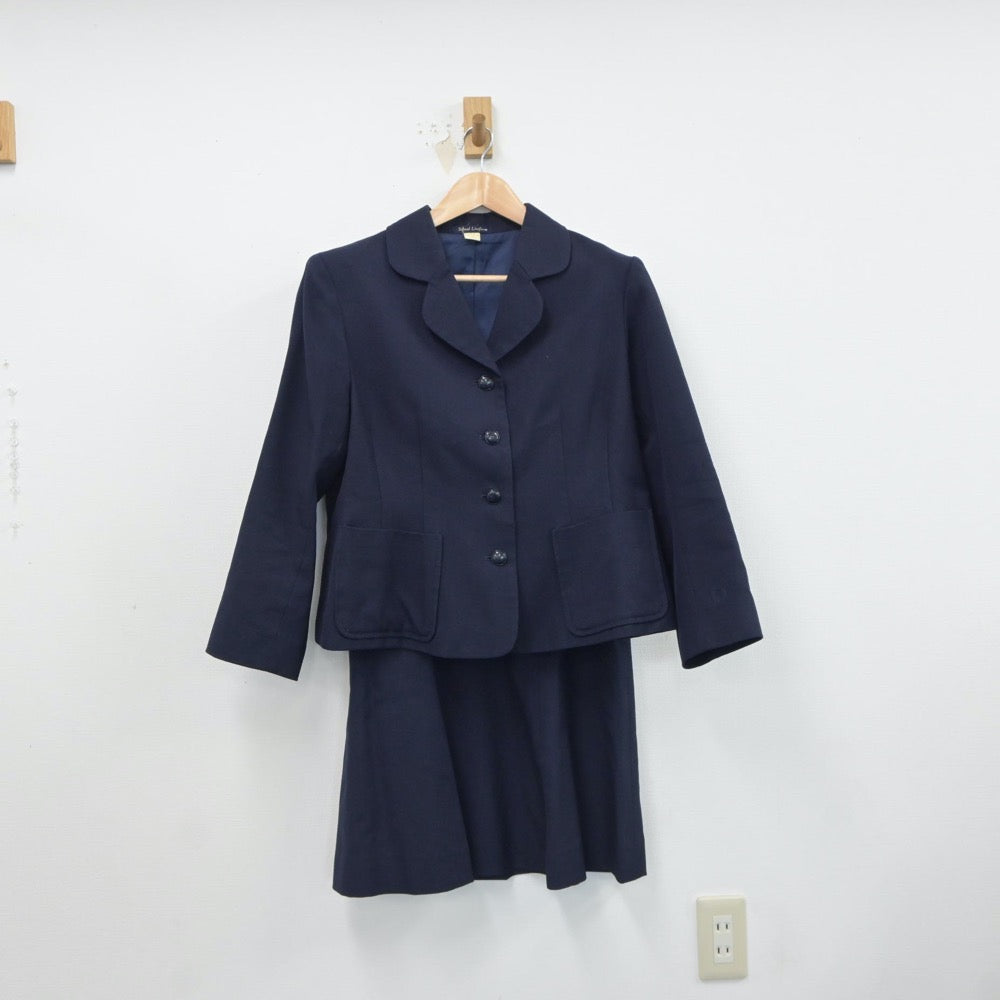 【中古】群馬県 高崎女子高等学校 女子制服 3点（ブレザー・ベスト・スカート）sf018180