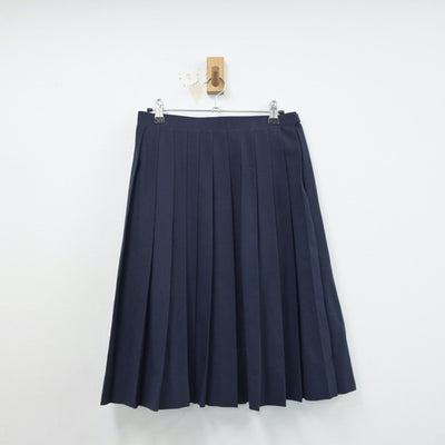 【中古】群馬県 豊岡中学校 女子制服 2点（セーラー服・スカート）sf018181