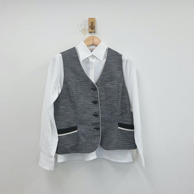 【中古】会社制服 事務服 3点 sf018183