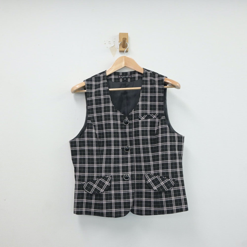 【中古】会社制服 事務服 3点 sf018183