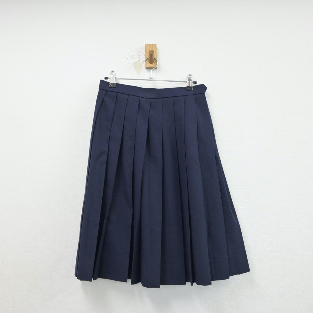 【中古】新潟県 石山中学校 女子制服 4点（ブレザー・スカート・スカート）sf018190