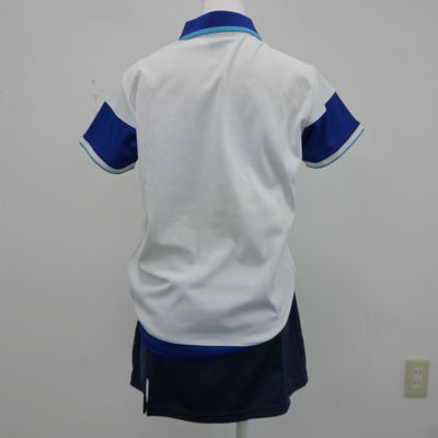 【中古】新潟県 石山中学校/テニス部ユニフォーム 女子制服 2点（部活ユニフォーム 上下）sf018191