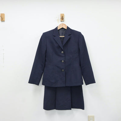 【中古】神奈川県 柿生中学校 女子制服 3点（ブレザー・ベスト・スカート）sf018194