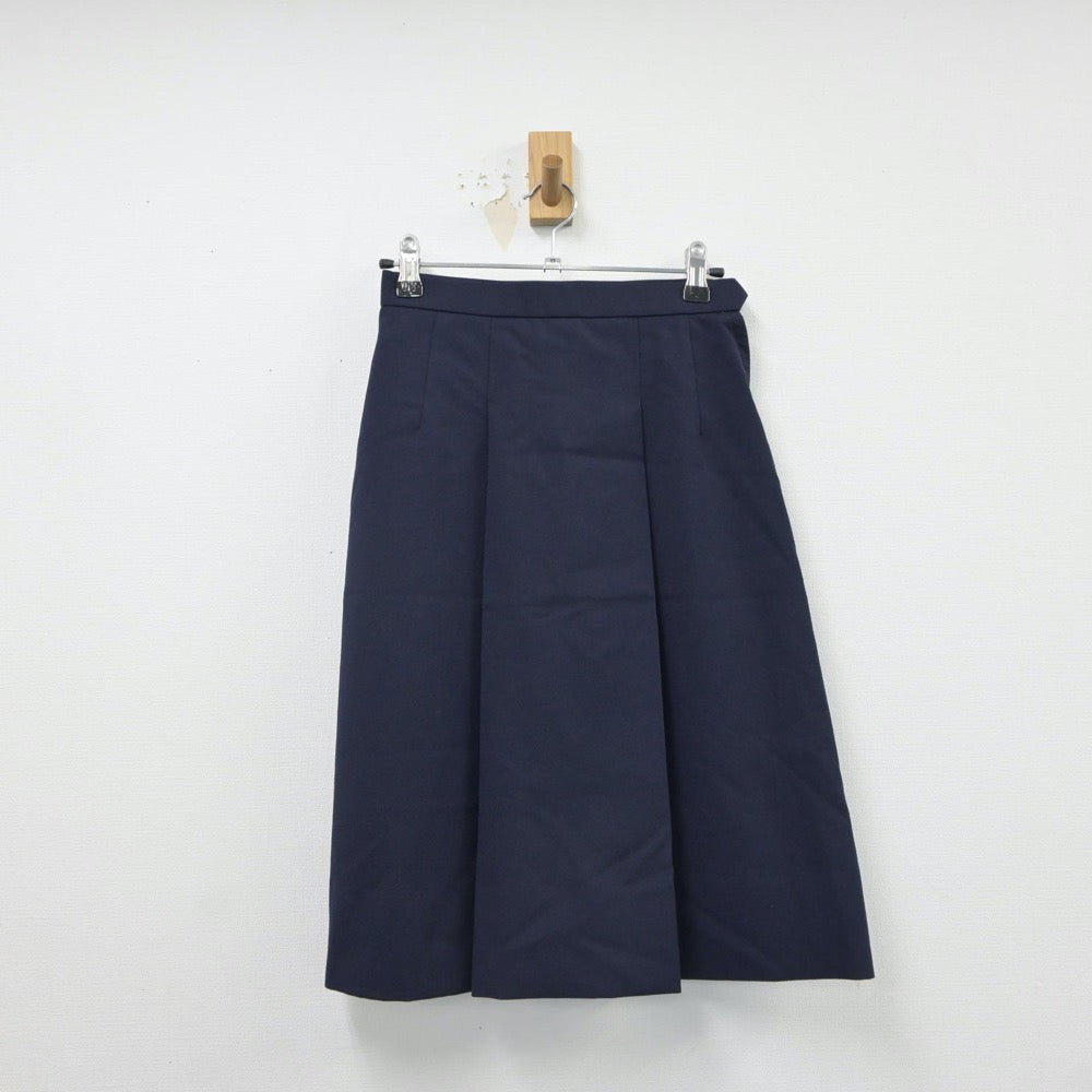 【中古】神奈川県 柿生中学校 女子制服 3点（ブレザー・ベスト・スカート）sf018194