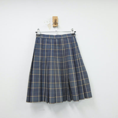 【中古】宮崎県 宮崎日本大学高等学校 女子制服 3点（ブレザー・スカート・ベスト）sf018196