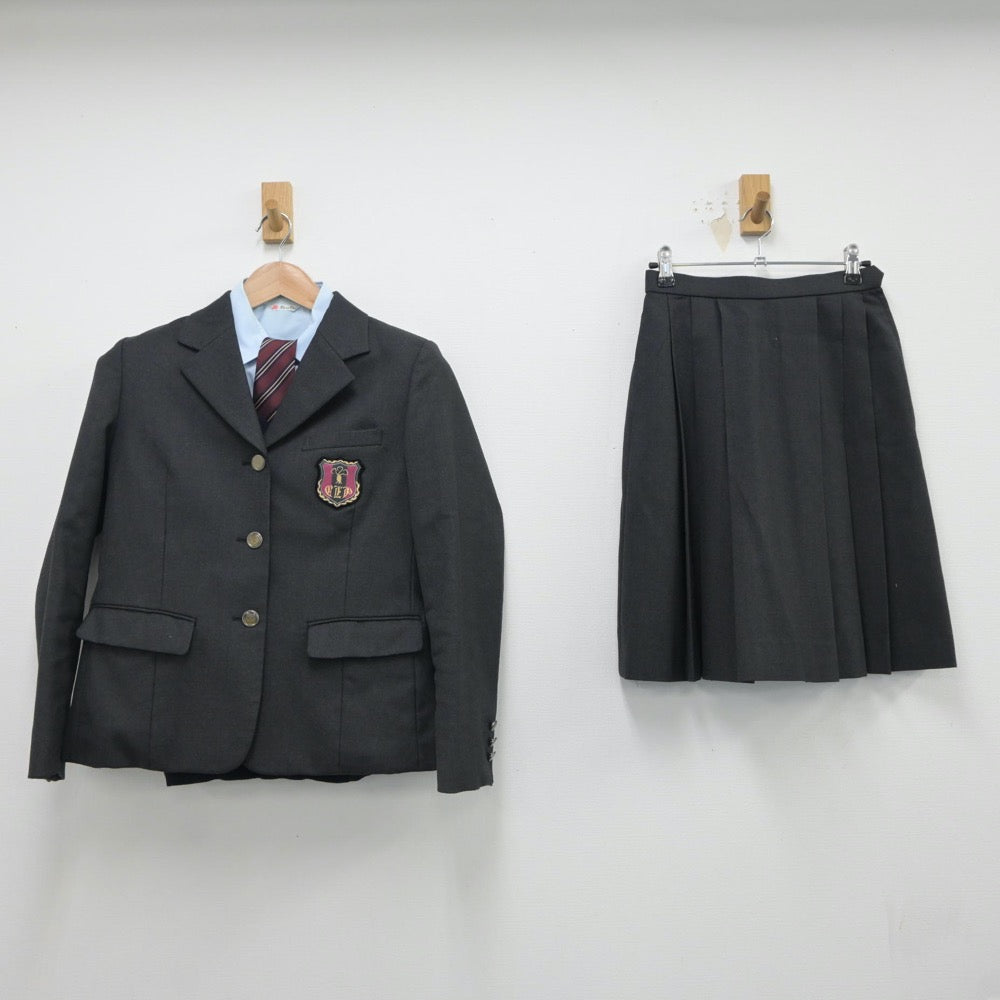 中古制服】千葉県 千葉英和高等学校 女子制服 5点（ブレザー・シャツ・ニット・スカート）sf018201【リサイクル学生服】 | 中古制服通販パレイド