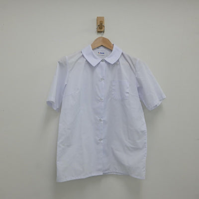 【中古】千葉県 北部中学校 女子制服 2点（シャツ・スカート）sf018202