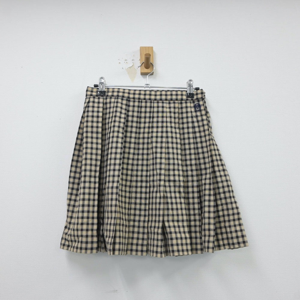 【中古】岡山県 津山商業高等学校 女子制服 3点（セーラー服・スカート）sf018205