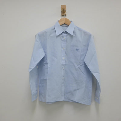 【中古】東京都 明治大学付属中野八王子高等学校 女子制服 2点（シャツ・スカート）sf018208