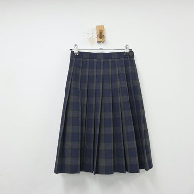 【中古】愛知県 佐屋高等学校 女子制服 4点（セーラー服・ニットベスト・スカート）sf018213